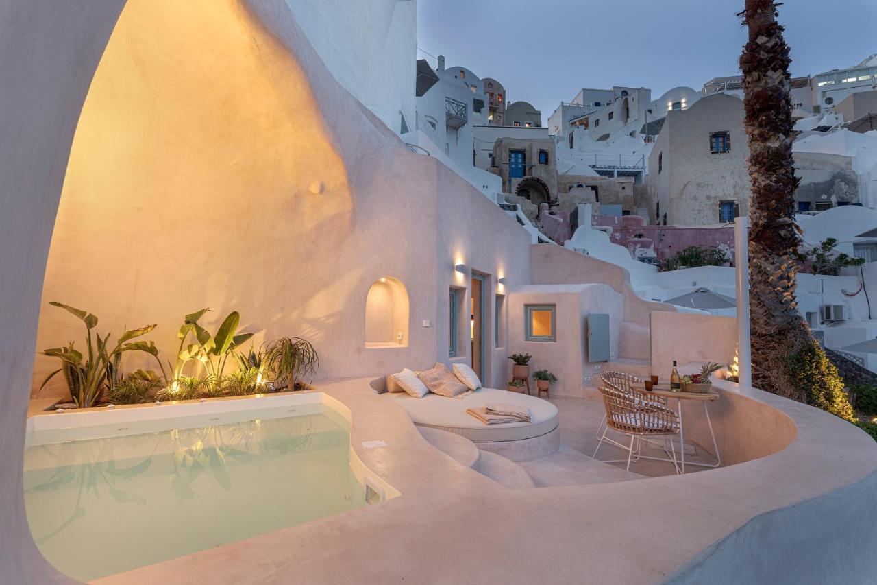The Exotic Cave Suite Oía Exterior foto